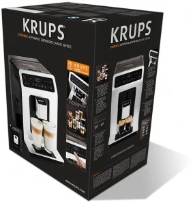 Кофемашина Krups Evidence 2.3л, зерно, автомат.капучинатор, дисплей, авторецептов - 15, сенсор.управление, черный №14