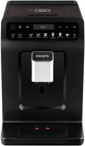 Кавомашина Krups Evidence Plus Titanium 2.3л, зерно, автомат.капучинатор, ОLED диспл, аторец. - 19, чорний №1