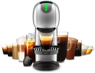 Кофеварка Krups капсульная Dolce Gusto Genio S Touch, 0.8л, капсулы, сенсорное управление, серебристый №5