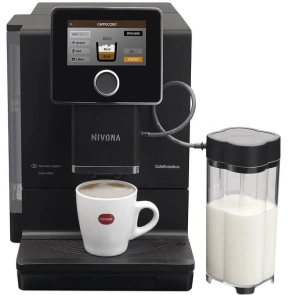Кофемашина NIVONA CafeRomatica 2.2л, зерно+молотая, автомат.капучинатор, авторецептов - 9, черный №1