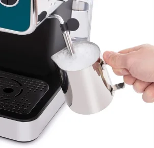 Кавоварка Russell Hobbs ріжкова Distinctions Ocean 1.1л, мелена + чалди, синьо-сріблястий №5