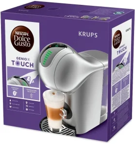 Кофеварка Krups капсульная Dolce Gusto Genio S Touch, 0.8л, капсулы, сенсорное управление, серебристый №8