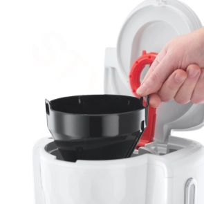 Кофеварка Russell Hobbs капельная Honeycomb 1.25л, молотая, белый №3