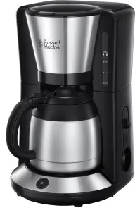 Кавоварка Russell Hobbs крапельна Adventure, 1л, мелена, чорно-сріблястий №2