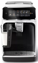 Кофемашина Philips Series 3300 1.8л, зерно+молотая, автомат.капучинатор, дисплей, авторецептов - 6, белый