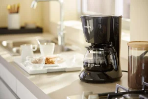 Кофеварка Philips капельная Daily Collection 0.6л, молотая, черный №3