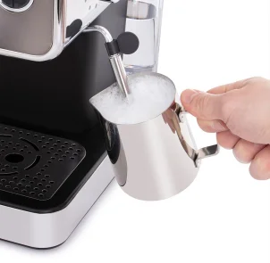 Кавоварка Russell Hobbs ріжкова Distinctions Titanium 1.1л, мелена + чалди, сріблястий №7