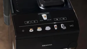 Кофемашина Siemens, 1.9л, зерно, ручной капучинатор, авторецептов - 6, черный №3