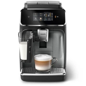 Кофемашина Philips Series 2300 LatteGo, 1.8л, зерно+молотая, автомат.капуч, дисплей, авторецептов -4, черный №3