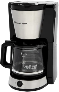 Кофеварка Russell Hobbs Heaton, 1.25л, молотая, черно-серебряный №1