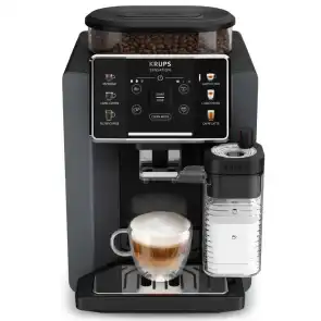 Кофемашина Krups Sensation Milk M90 1.7л, зерно, автомат.капучинатор, авторецептов - 6, черный №2