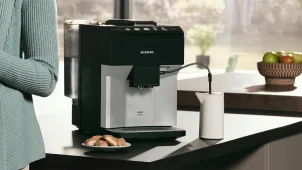 Кофемашина Siemens, 1.9л, зерно, ручной капучинатор, авторецептов - 6, черный №8