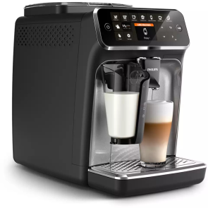 Кофемашина Philips Series 4300 LatteGo, 1.9л, зерно+молотая, автомат.капуч, дисплей, авторецептов -8, черный №5