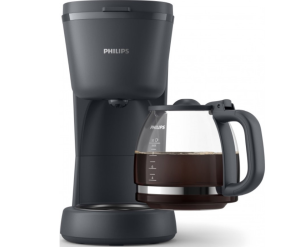 Кавоварка Philips крапельна Essentials Collection, 1.38л, мелена, підтримка температури, темно-сірий №4
