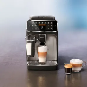 Кофемашина Philips Series 4300 LatteGo, 1.9л, зерно+молотая, автомат.капуч, дисплей, авторецептов -8, черный №6