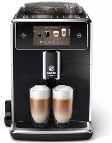 Кофемашина Saeco Xelsis Deluxe 1.7л, зерно+молотая, автомат.капучинатор, авторецептов - 22, черный №4