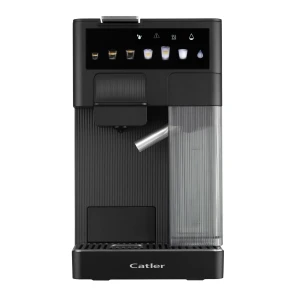 Кофеварка Catler капсульная Renzo 1.6л, капсулы, молотый кофе, сенсорное управление, автоматический капучинатор, черный №4