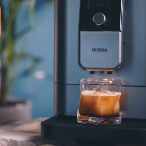 Кавомашина Nivona CafeRomatica, 1.8л, зерно+мелена, автомат.капуч, дисплей, авторецептів -9, пригот, холодної кави, перлинно-блакитний №6