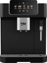 Кофемашина Beko 2.0л, зерно, ручной капучинатор, авторецептов - 5, черный