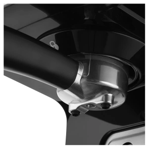 Кофеварка Sencor рожковая 1.4л, молотая, автоматический капучинатор, LCD-дисплей, нерж. сталь-черный №10