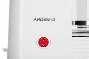 Кофеварка Ardesto капельная White stripes 1.5л, молотая, бело-серый №9