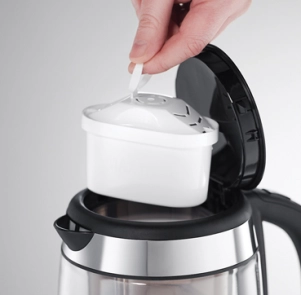 Электрочайник Russell Hobbs Clarity 1л, стекло, черный №4