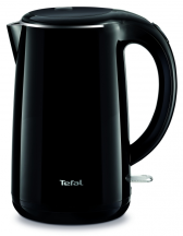 Электрочайник Tefal Safe`tea 1.7л, Strix, пластик, черный глянец