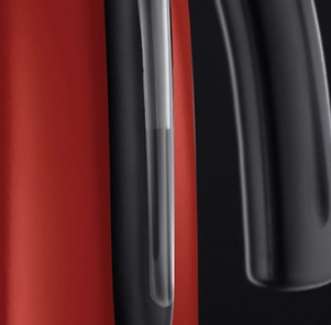 Электрочайник Russell Hobbs Colours Plus 1.7л, металл, красно-черный №4