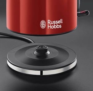 Электрочайник Russell Hobbs Colours Plus 1.7л, металл, красно-черный №5