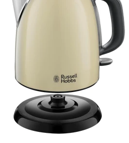 Электрочайник Russell Hobbs Colours Plus Mini 1л, металл, бежево-черный №3