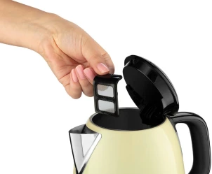 Электрочайник Russell Hobbs Colours Plus Mini 1л, металл, бежево-черный №4