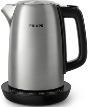 Электрочайник Philips Avance Collection 1.7л, 4 темп.реж, металл