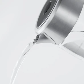 Электрочайник Russell Hobbs Compact Home 0.8л, стекло, подсветка, серебристо-черный №4