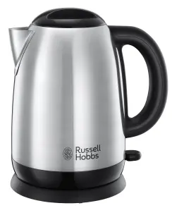 Электрочайник Russell Hobbs Adventure 1.7л, металл, серебристо-черный №1