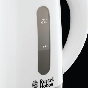 Электрочайник Russell Hobbs Travel 0.85л, пластик, белый №3