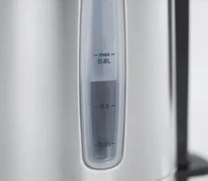 Электрочайник Russell Hobbs Compact Home 0.8л, металл, подсветка, серебристо-черный №3