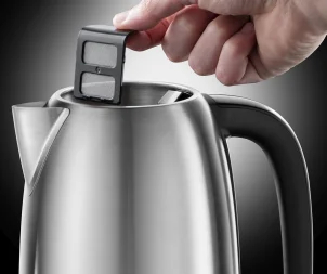 Электрочайник Russell Hobbs Adventure 1.7л, металл, серебристо-черный №3