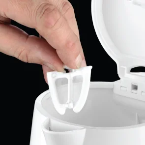 Электрочайник Russell Hobbs Travel 0.85л, пластик, белый №5