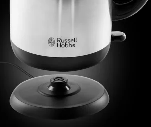 Электрочайник Russell Hobbs Adventure 1.7л, металл, серебристо-черный №4
