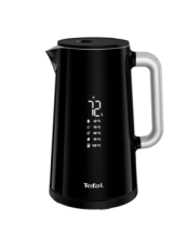 Електрочайник Tefal DIGITAL, 1.7л, LED дисплей, з подвійними стінками, глянець, чорний
