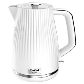 Електрочайник Tefal Loft 1.7л, Strix, пластик, білий №1