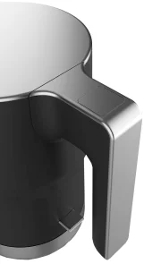 Электрочайник Gorenje 1.5л, с двойными стенками, черный матовый №5