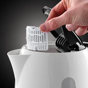 Электрочайник Russell Hobbs My Breakfast 1.7л, пластик, бело-черный №5