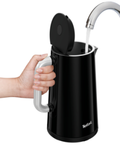 Електрочайник Tefal DIGITAL, 1.7л, LED дисплей, з подвійними стінками, глянець, чорний №4