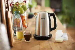 Электрочайник Philips Avance Collection 1.7л, 4 темп.реж, металл №10