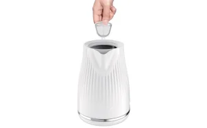 Електрочайник Tefal Loft 1.7л, Strix, пластик, білий №5