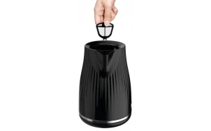 Електрочайник Tefal Loft 1.7л, Strix, пластик, чорний №5