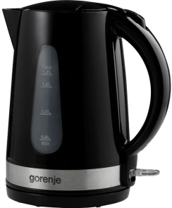 Электрочайник Gorenje, 1,7л, пластик, черный №1