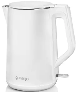 Электрочайник Gorenje 1.5л, пластик, белый матовый №2