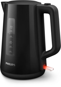 Электрочайник Philips Series 3000 1.7л, пластик, черный №4